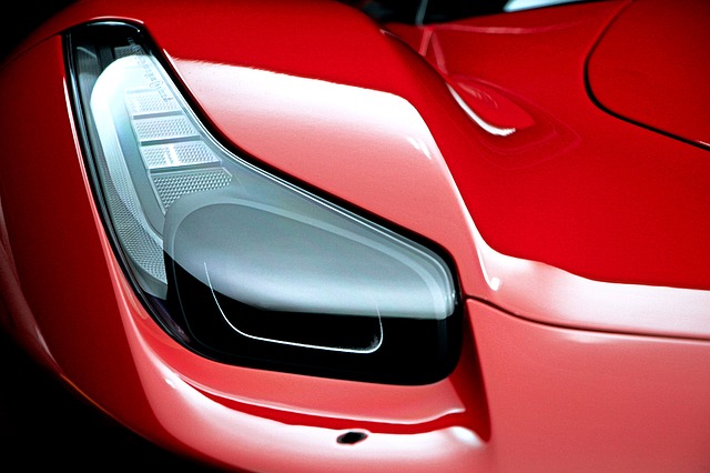 světlo Ferrari